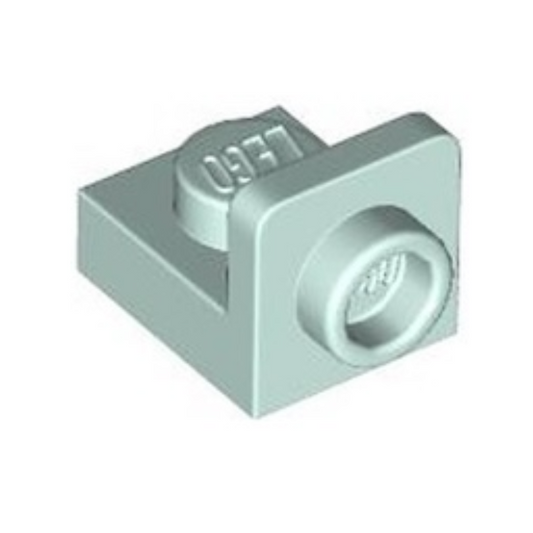 Light Aqua Bracket 1 x 1 - 1 x 1 Inverted