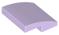 Lavender Slope, Curved 2 x 2 x 2/3