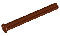 Reddish Brown Technic, Axle  5L with Stop