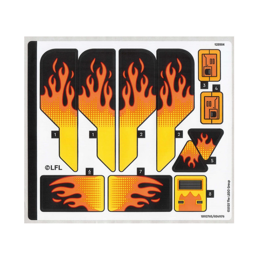 Sticker Sheet for Set 75414 - (10112765/6541176)