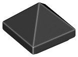 Black Slope 45 1 x 1 x 2/3 Quadruple Convex Pyramid