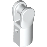 White Bar Holder with Handle