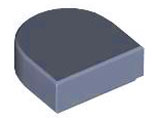 Sand Blue Tile, Round 1 x 1 Half Circle Extended