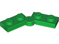 Green Hinge Plate 1 x 4 Swivel (2429 / 2430)