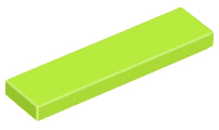 Lime Tile 1 x 4