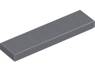 Dark Bluish Gray Tile 1 x 4