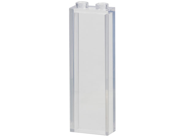 Trans-Clear Brick 1 x 2 x 5