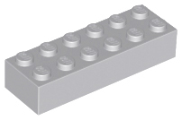 Light Bluish Gray Brick 2 x 6