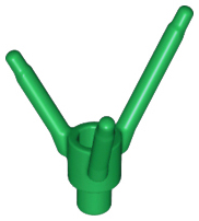 Green Plant Flower Stem with Bar Holder, Bar, and 3 Stems