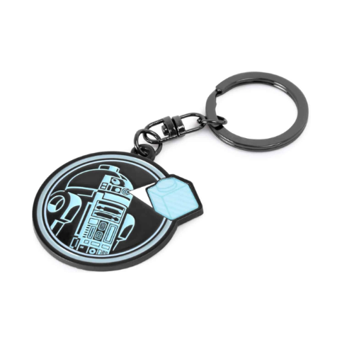 25 Years of LEGO Star Wars R2-D2 Logo Key Chain Metal