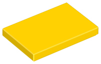 Yellow Tile 2 x 3