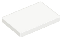 White Tile 2 x 3