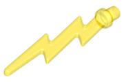 Trans-Yellow Wave Angular Single with Bar End (Lightning Bolt)