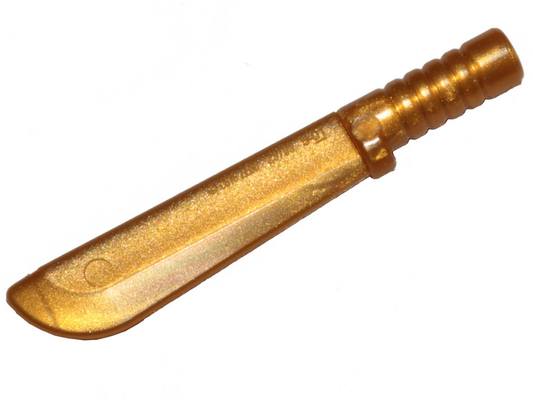 Pearl Gold Minifigure, Weapon Machete