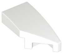 White Wedge 2 x 1 x 2/3 Right