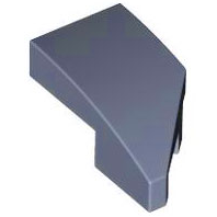 Sand Blue Wedge 2 x 1 x 2/3 Left
