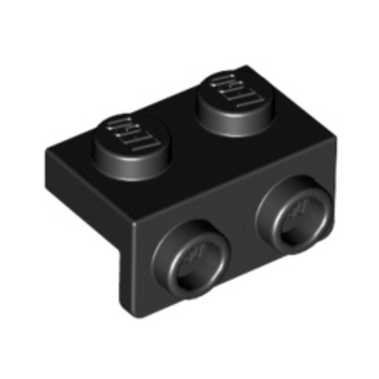 Black Bracket 1 x 2 - 1 x 2