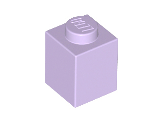 Lavender Brick 1 x 1