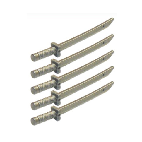 Silvriga Svärd/Katanas