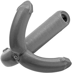 Dark Bluish Gray Hook Grappling