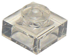 Trans-Clear Plate 1 x 1