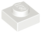 White Plate 1 x 1
