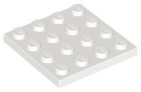 White Plate 4 x 4