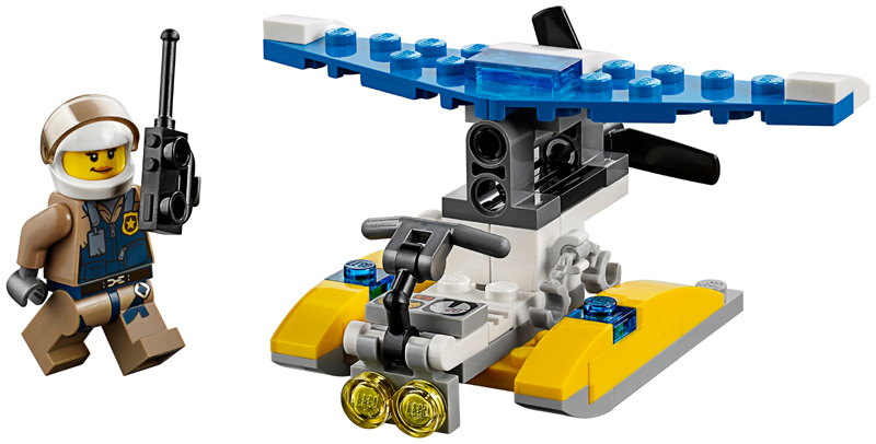 30359 Police Water Plane polybag