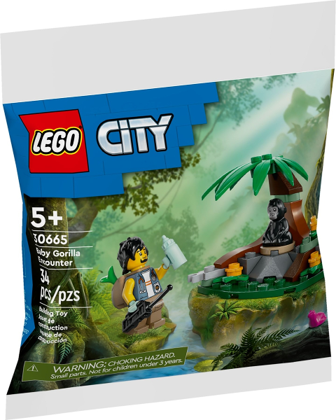 30665 Baby Gorilla Encounter polybag