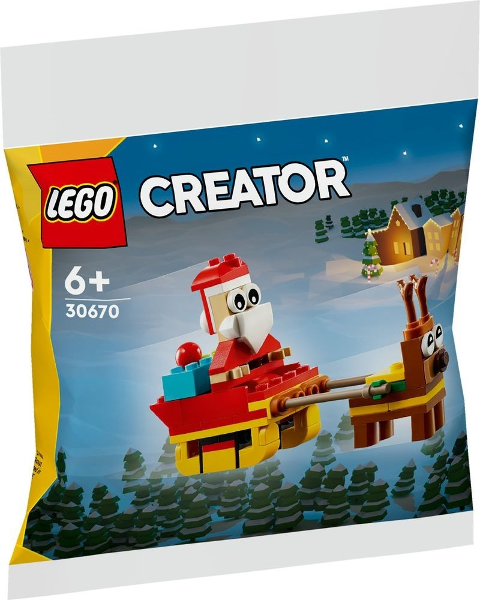30670 Santa's Sleigh Ride paper bag