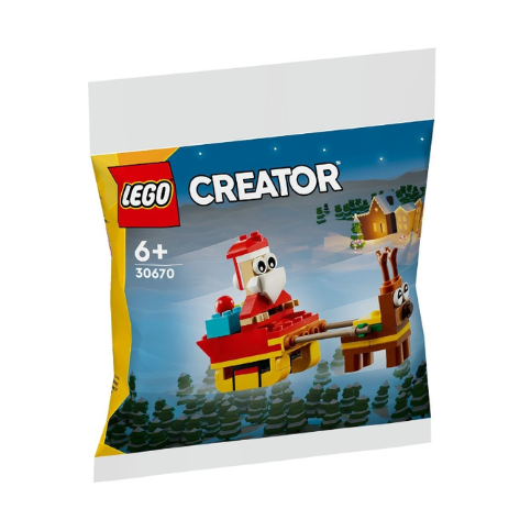 30670 Santa's Sleigh Ride paper bag