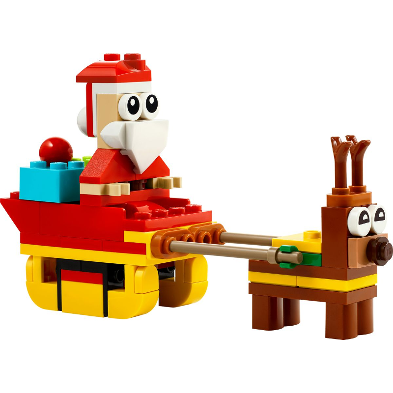 30670 Santa's Sleigh Ride paper bag
