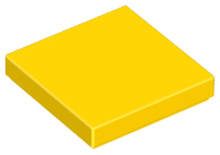 Yellow Tile 2 x 2