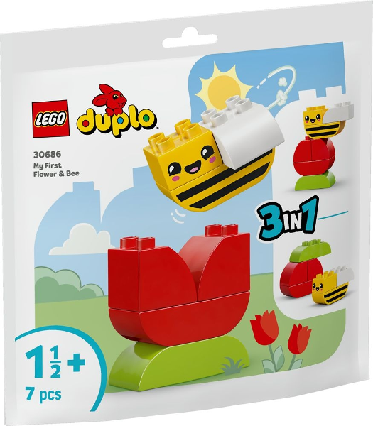 30686 My First Flower & Bee paper bag
