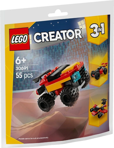 30691 Mini Convertible Monster Truck paper bag