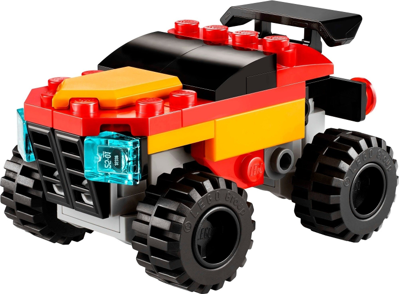 30691 Mini Convertible Monster Truck paper bag