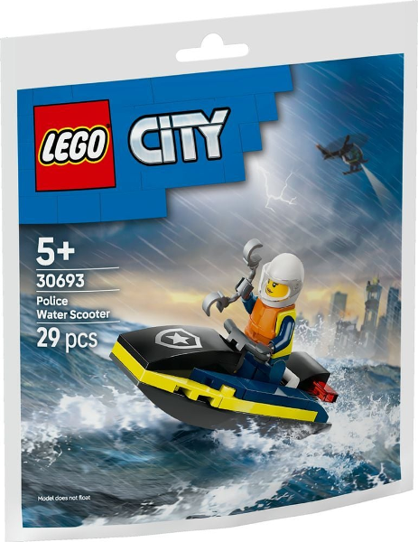 30693 Police Water Scooter paper bag