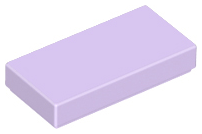 Lavender Tile 1 x 2