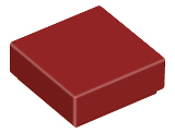 Dark Red Tile 1 x 1