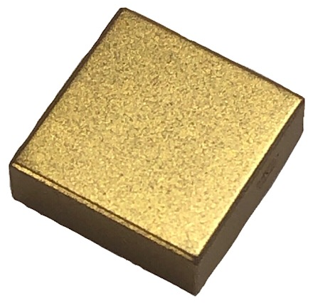 Metallic Gold Tile 1 x 1