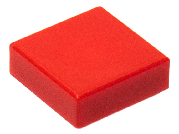 Red Tile 1 x 1