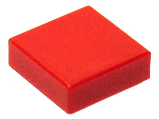 Red Tile 1 x 1