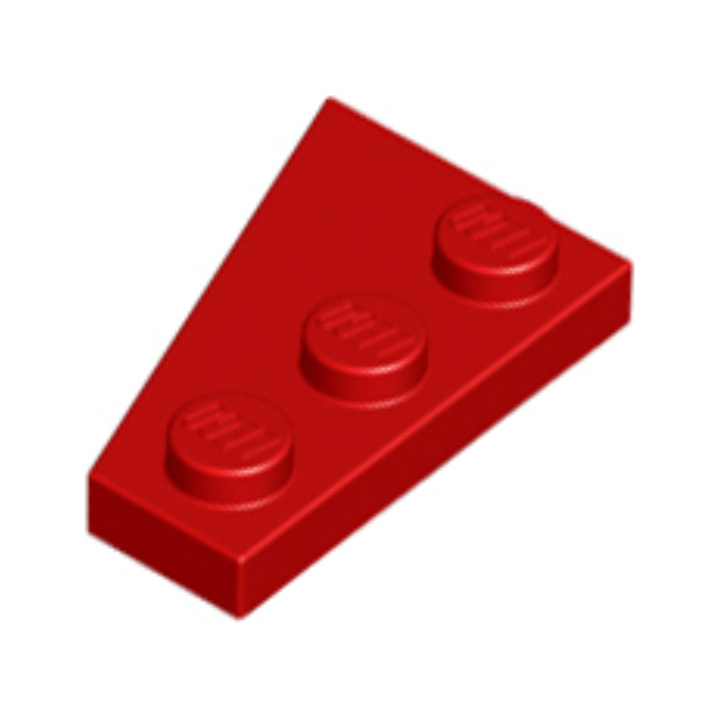 Red Wedge, Plate 3 x 2 Right