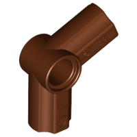 Reddish Brown Technic, Axle and Pin Connector Angled #5 - 112.5 degrees