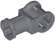 Dark Bluish Gray Technic, Axle Connector with Axle Hole