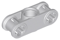 Light Bluish Gray Technic, Axle and Pin Connector Perpendicular 3L with Center Pin Hole