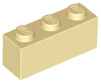 Tan Brick 1 x 3