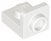 White Bracket 1 x 1 - 1 x 1 Inverted