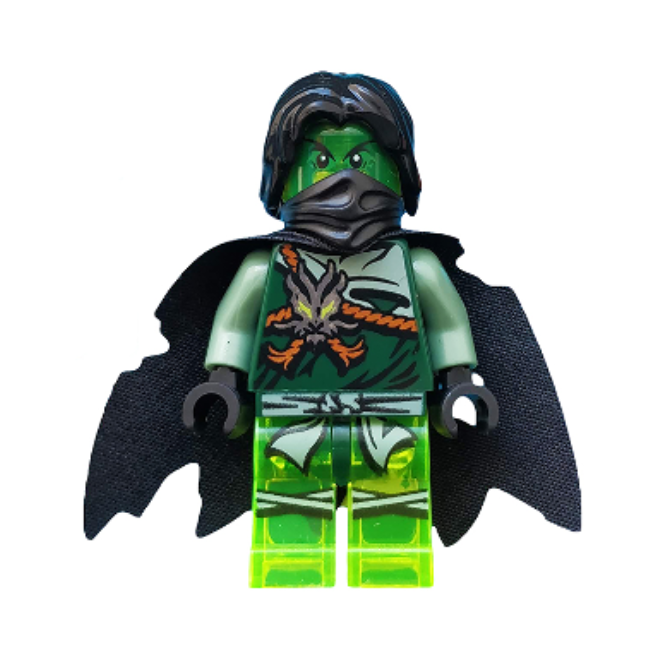 njo0163 Morro - Possession, Black Tattered Cape