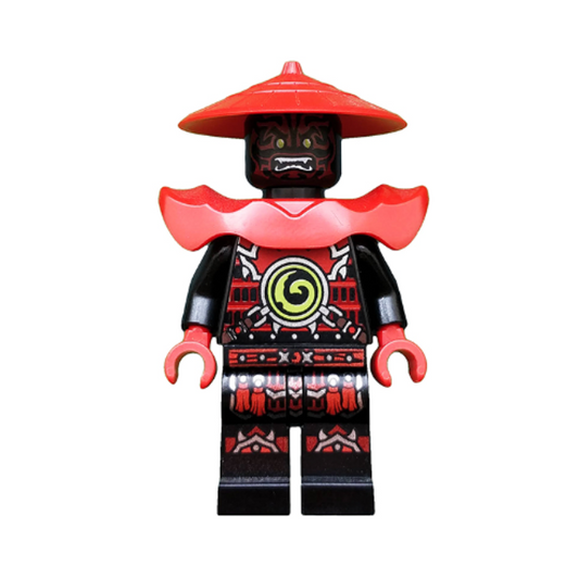 njo0222 Stone Army Swordsman - Red Face